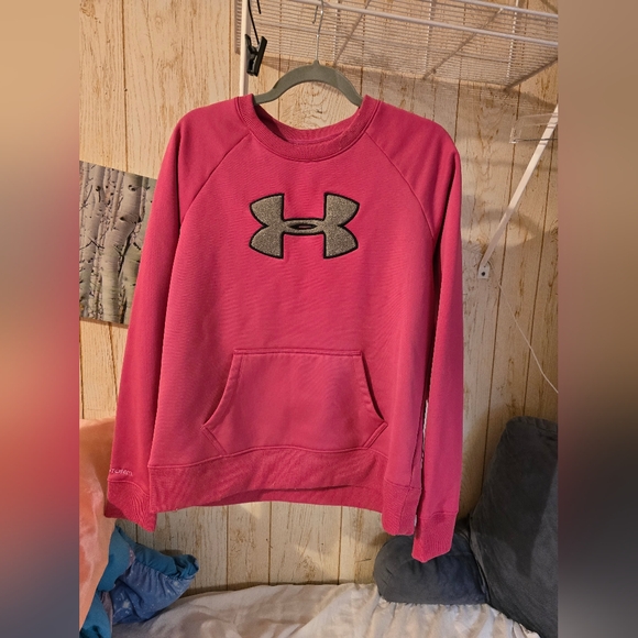 Under Armour Pink Sweatshirt - Picture 4 of 4